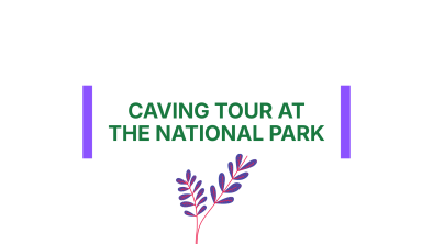 Caving Tour at the National Park